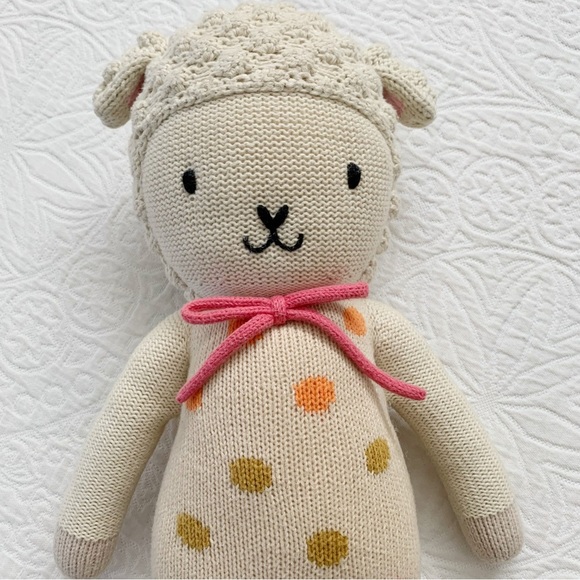 Cuddle+Kind Lucy the Lamb Knit‎ Stuffy (20") - Picture 3 of 5